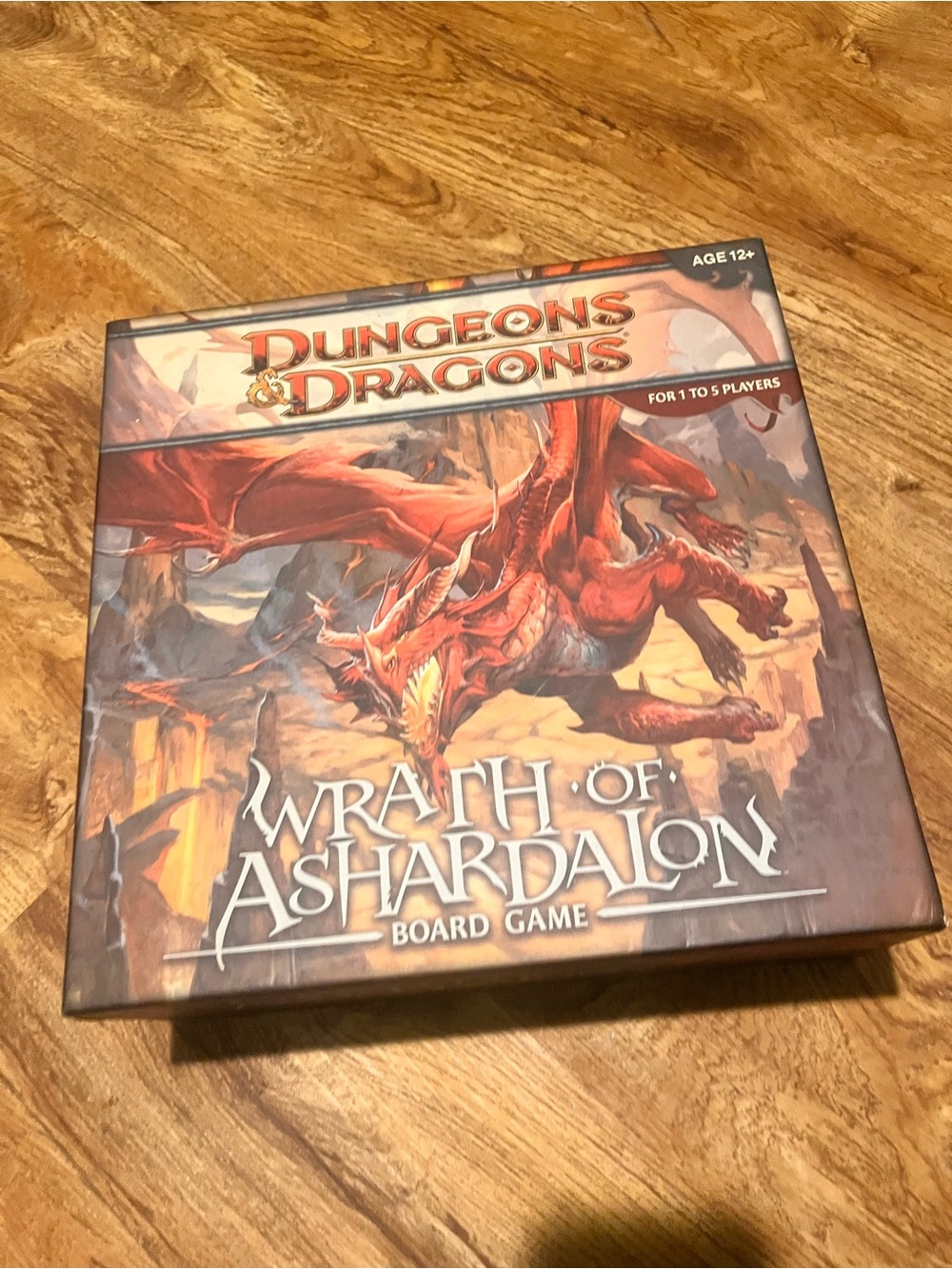 Dungeons & Dragons Wrath of Ashardalon Adventure Book - Brown & Red Cover